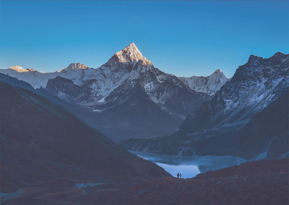 beautiful mountain view