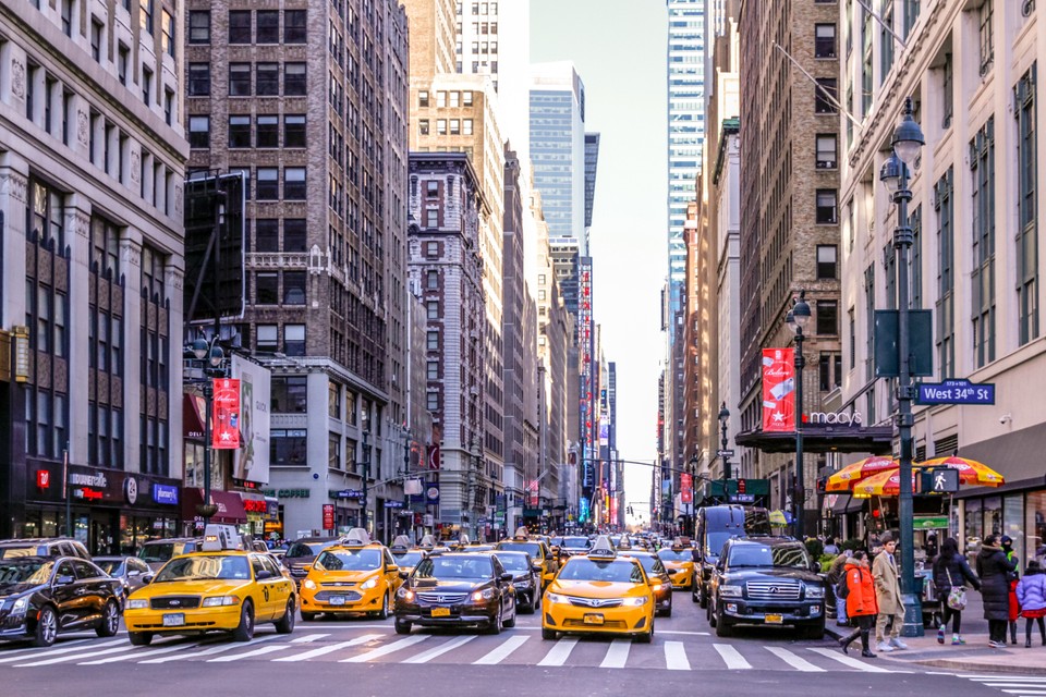 street level downtown new york city